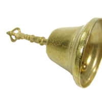 Handglocke Messing - Crown Gold - 20cm – Bild 3