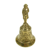 Handglocke Messing - Napoleon Gold - 12cm – Bild 3