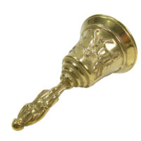 Handglocke Messing - Napoleon Gold - 12cm – Bild 2