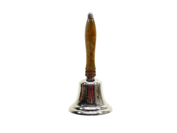 Handglocke Messing - Silber - 21cm – Bild 4