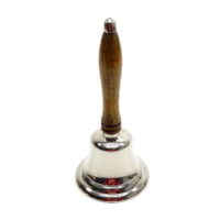 Handglocke Messing - Silber - 21cm – Bild 2