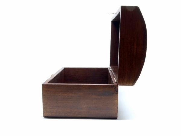 Schmuckkästchen Schatulle - Schatzkiste - Holz Messing – Bild 6