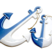 Anker Hänger Set in Keramik - 2er Set