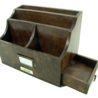 LETTER BOX XXL - Rustikaler Mini-Sekretär im Kolonial-Stil – Bild 4