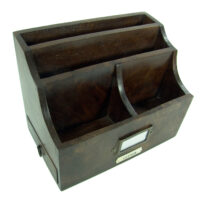 LETTER BOX XXL - Rustikaler Mini-Sekretär im Kolonial-Stil – Bild 3