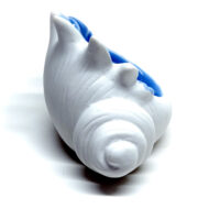 Maritime Teelichter - Muschel & Schnecke aus Keramik - 2er Set – Bild 5