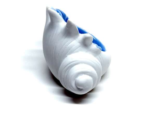 Maritime Teelichter - Muschel & Schnecke aus Keramik - 2er Set – Bild 5