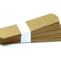 Kissenschachtel - Pillow-Box - Kraftpapier Natur - 17,8 x 5,1 x 1,9 cm – Bild 8