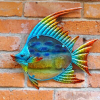 Butterfly Fisch - Maritime Deko - Metall & Glas – Bild 2