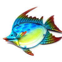 Butterfly Fisch - Maritime Deko - Metall & Glas – Bild 3