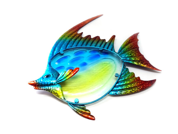 Butterfly Fisch - Maritime Deko - Metall & Glas – Bild 3