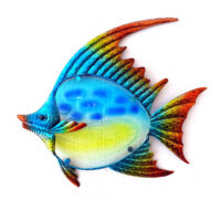 Butterfly Fisch - Maritime Deko - Metall & Glas