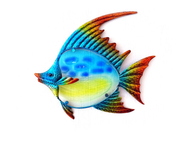 Butterfly Fisch - Maritime Deko - Metall & Glas