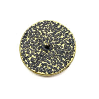 Blumenkranz - Niete - Zierniete - Metall - Altgold – Bild 2