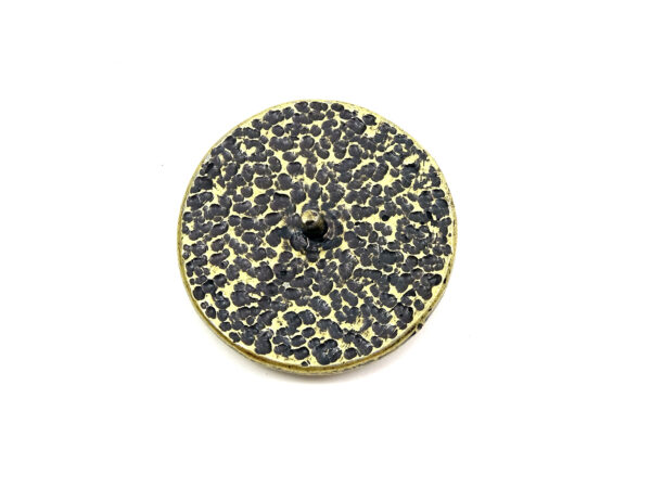Blumenkranz - Niete - Zierniete - Metall - Altgold – Bild 2