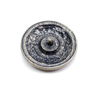 Keltischer Knoten - Niete - Zierniete - Metall - Altsilber – Bild 2