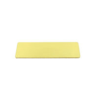 Messingschild 50x15mm - Gravur - Selbstklebend – Bild 2