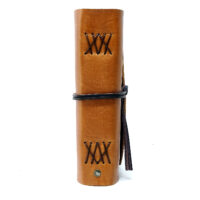 Leder Gästebuch Box OX Caramel A5 – Bild 8