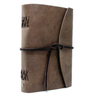 Leder Gästebuch Box OX Cocoa A5 – Bild 6