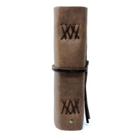Leder Gästebuch Box OX Cocoa A5 – Bild 8