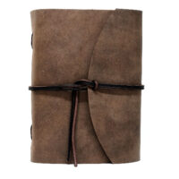 Leder Gästebuch Box OX Cocoa A5
