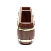 Maritime Stiftebox Zettelbox Holz und Messing - Personalisierbar – Bild 7