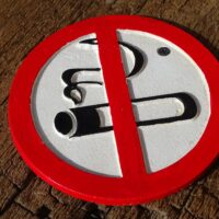 Verbotsschild - Rauchen verboten Symbol - Gusseisen Antik & Used Look – Bild 5