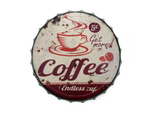 Get more Coffee - XXL Kronkorken
