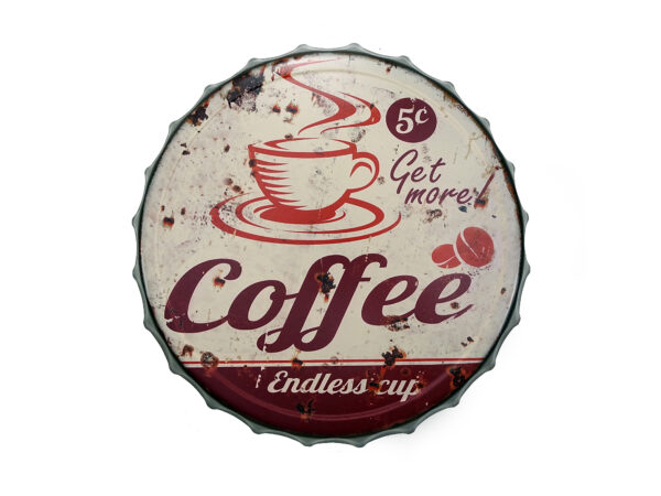 Get more Coffee - XXL Kronkorken